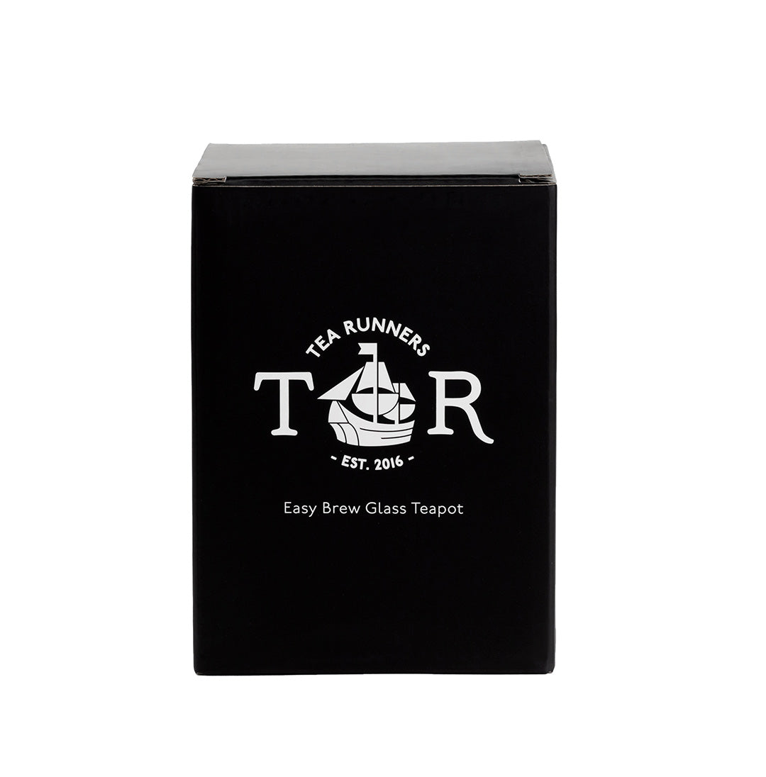Tea Runners Easy Brew Glass Teapot