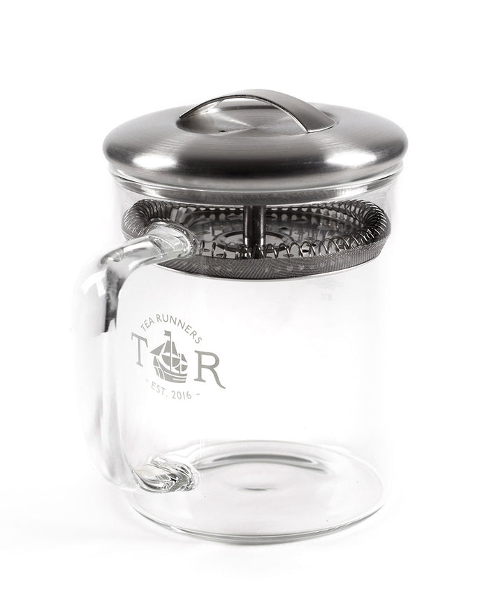 Tea Runners Easy Brew Glass Teapot