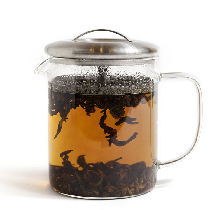 Tea Runners Easy Brew Glass Teapot